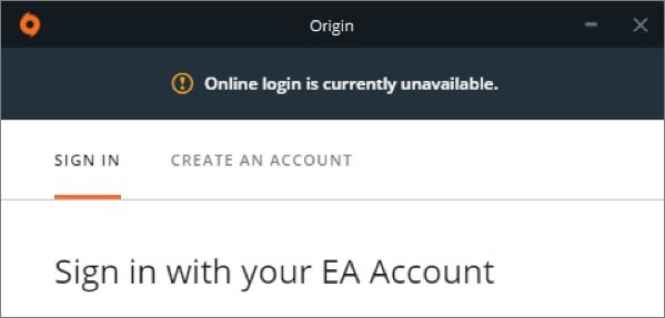 Origin Online Login Is Currently Unavailable: How To Fix