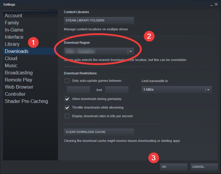 Steam No Download Source Error: How to Fix? - Valibyte