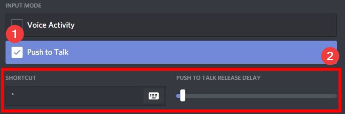 push to talk release delay discord recommendation