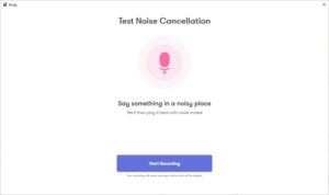 krisp noise cancelling app