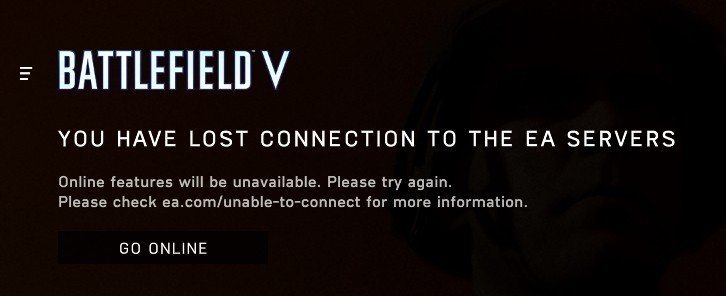 battlefield 5 server down may 5th
